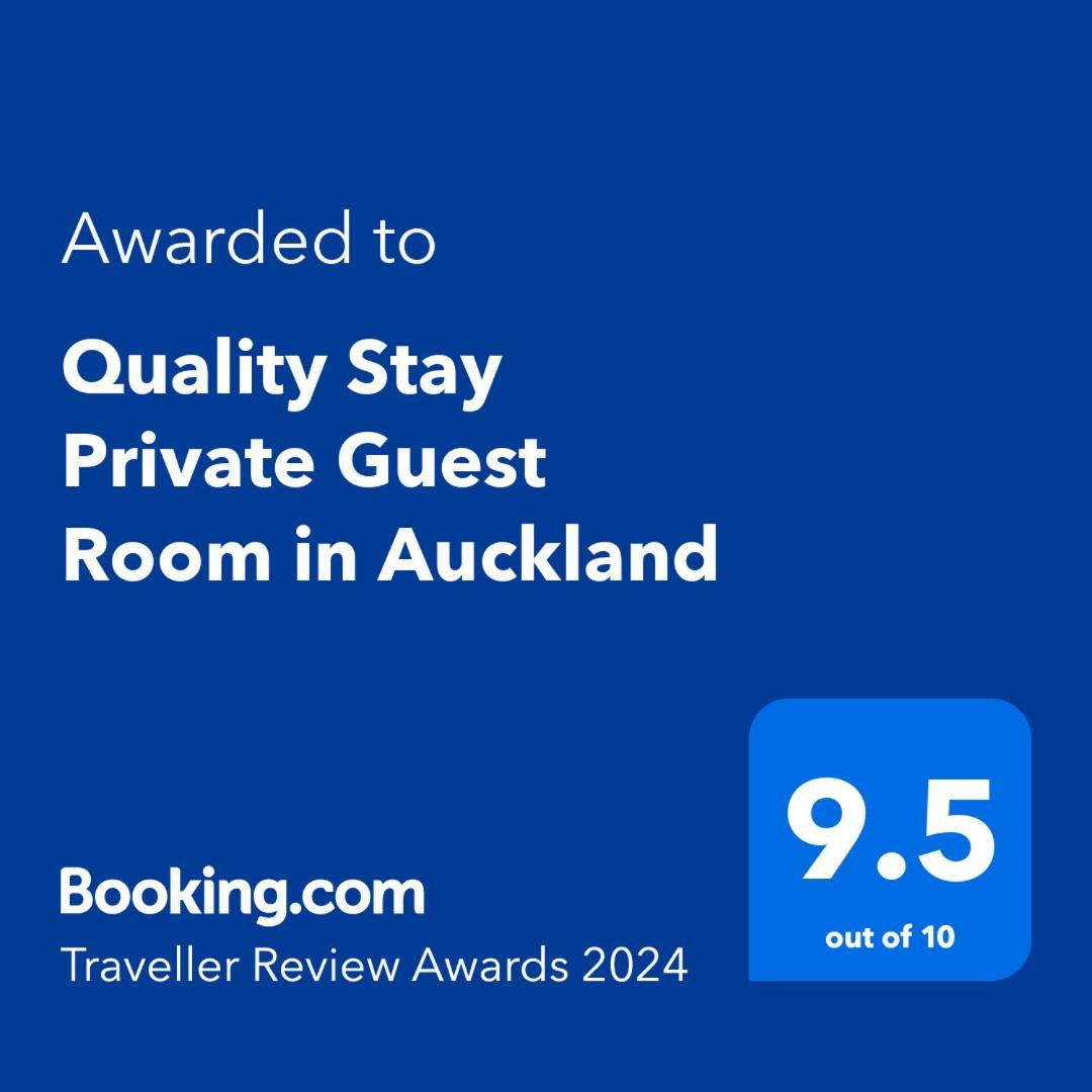 Quality Stay Private Guest Room In Auckland Kültér fotó